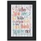 Homeroots Who You Think You Are 1 Black Framed Print Wall Art 405589 - alternate 1