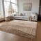 Homeroots 9' X 12' Brown And Beige Ombre Washable Indoor Outdoor Area Rug 581802 - alternate 8