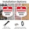 Signmission No Trespassing Shield Sign Private Drive, 6 Inch X 6 Inch, Plastic Sign SHI-P-6-408 - alternate 4