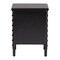 Baxton Studio Malinda Classic Black Wood 2-Drawer End Table with Spindle Legs 253-14065-ZORO - alternate 9