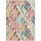 Homeroots 5' X 8' Orange Copper And Gold Geometric Washable Indoor Outdoor Area Rug 589237 - alternate 7