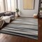 Homeroots 8' X 10' Gray Ivory And Beige Striped Washable Indoor Outdoor Area Rug 597328 - alternate 6