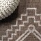 Jonathan Y Marokko Diamond Tribal Medallion Brown/Beige 2 ft. x 8 ft. Indoor/Outdoor Runner Rug SMB127B-28 - alternate 7