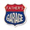 Signmission Father's Garage, 6 Inch X 6 Inch, Plastic Sign SHI-P-6-383-FATHER - alternate 1