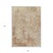 Homeroots 3' X 5' Copper And Beige Abstract Washable Indoor Outdoor Area Rug 605542 - alternate 6