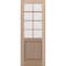 Doornmore G5008, 37.75" x 98" ( 36" Door) Left Hand, Mahogany SDL 8 Lite, 1/2 Lite Exterior Door G5008-SW-3696_1_LI - alternate 1