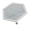 Apollo Tile 11x11 Carrrara Grey, Thassos White Marble Polished Floor and Wall Mosaic Tile 4.3 sqft/case, 5PK APLDC88G34A - alternate 6