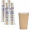 Genuine Joe 16 oz Ripple Hot Cups - Brown, 500PK GJO11257CT - alternate 1