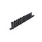 Sunex 3/8 in Dr. Metric Deep Impact Socket Set On Rail 3359A - alternate 2
