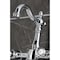 Kingston Brass Two-Handle Wall Mount Bridge Kitchen Faucet, Polished Chrome KS2441TAL - alternate 6