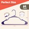 Campior Premium Purple Clothes Hangers, Slim, Durable, with Shoulder Grooves for Coats and Laundry, 60PK CMPPLH60PU - alternate 8