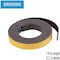 Mastervision 12x7' Adhesive Magnetic Roll Tape, Black BVCFM2319 - alternate 2