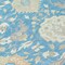 Homeroots 3' X 5' Teal Blue Gray And Ivory Damask Washable Indoor Outdoor Area Rug 599454 - alternate 6