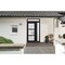 Vdomdoors Front Exterior Prehung FiberGlass Door Frosted Glass / Manux 8552 Matte Black / Sidelight and Trans MANUX8552EXD-BLK-W30+12 x H80+14-RH - alternate 6