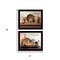Homeroots Set Of Two By Grace 1 Black Framed Print Wall Art, 2PK 405877 - alternate 5