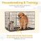 Fluffydream HENGLIN-24in Double Door Dog Cage 3A88PTCRAT2DOOR24 - alternate 5