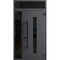 Vdomdoors Front Exterior Prehung Steel Door Ronex0130 Grey Sidelight and Transom Window Sidelite Entry Metal RONEX0130EXD-GRE-W36+14 X H80+16-LH-I - alternate 1