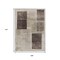 Homeroots 9' X 12' Brown And Taupe Geometric Washable Indoor Outdoor Area Rug 631931 - alternate 7