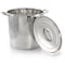 Gibson Everyday Whittington 12 Quart Stainless Steel Stock Pot with Lid 96329.01 - alternate 4