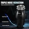 Vevor Garbage Disposal 1/2 HP Continuous Food Waste Disposer 3450 RPM 3-Bolt Connect JWM-331 - alternate 8