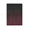 Homeroots 3' X 5' Merlot And Charcoal Abstract Washable Indoor Outdoor Area Rug 588948 - alternate 9