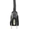 Eaton Tripp Lite Series Computer Power Cord, NEMA 5-15P to Left-Angle C13 - 10A, 125V, 18 AWG, 6 ft. P006-006-13LA - alternate 1