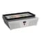 Koolmore 39 in. 5-Pan Countertop Ice Cream Display Freezer with Glass Top in Stainless-Steel KM-CGD-5P KM-CGD-5P - alternate 1