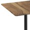 Flash Furniture Commercial 36" Natural HPL Tabletop with Black Bar Height X Base ST-SQ36-NAT-T3030B-GG - alternate 6