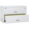 Fireking 2 Drawer, 1 Hr Fire & Impact Rated, 44" Wide Lateral Arctic White 2-4422-CAW - alternate 4
