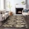 Homeroots 9' X 12' Brown Beige And Taupe Southwestern Washable Indoor Outdoor Area Rug 587810 - alternate 4