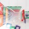Connetix Magnetic Tiles Rainbow Ball Run Pack, 92-Piece Set CT-R-00092-BR - alternate 9