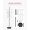 Vevor Freestanding Coat Rack Coats Tree Stand with Stable Marble Base & 6 Hooks GH-6206s - alternate 7