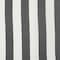 Homeroots 50" X 60" Gray and White Woven Cotton Striped Throw Blanket with Tassels 516594 - alternate 4
