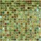 Apollo Tile Skosh 11.6in x 11.6in Glossy Tortilla Brown Glass Mosaic Wall and Floor Tile 18.69 sqft/case, 20PK APLNB88BR609A - alternate 1