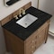 James Martin Vanities Brittany 36" Single Vanity, Pecan w/ 3 CM Phantome Eclos Top 655-V36-PCN-3PHT - alternate 8
