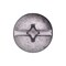 Auveco Duo-Drive Truss Head License Plate Screw, 50PK 21081 - alternate 2