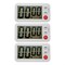 Teacher Created Resources Magnetic Digital Classroom Timer, White, 3PK 21040 - alternate 1