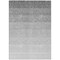 Homeroots 9' X 12' Gray And Light Gray Ombre Washable Indoor Outdoor Area Rug 595815 - alternate 8