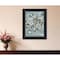 Homeroots Spring Be Still Black Framed Print Wall Art 529685 - alternate 2