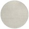 Homeroots 8' Beige And Ivory Round Geometric Washable Indoor Outdoor Area Rug 596898 - alternate 6