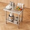 Vevor Stainless Steel Work Prep Table Commercial Worktable Food Prep 24x30x31in GZT76*60*80 - alternate 7