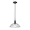 Z-Lite Lunelle Matte Black 1 Light Pendant 3051P12-MB - alternate 5