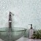 Apollo Tile Tiffany Blue 11.2 in x 11.2 in Glass Glossy Floor and Wall Mosaic Tile 4.36 sqft/case, 5PK APLGEM885A - alternate 9