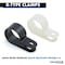 Kable Kontrol Cable Clamp, Nylon 6/6, 1/4 in Bundle Dia., Black, 0.787 in L, 100 PK CCUC1-025-100-BLACK - alternate 6