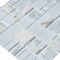 Apollo Tile Pearl White 11.7 in x 11.7 in Glass, Stone Polished Floor and Wall Mosaic Tile 4.75 sqft/case, 5PK APLCAS88023A - alternate 5