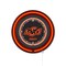 Holland Bar Stool Oklahoma State University 15 Double Neon Wall Clock Clk15BK - alternate 1