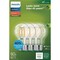 Signify Ultra Efficient 60W Equivalent Soft White Clear A19 LED Bulb, 4PK 592410 - alternate 3