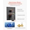 Vevor Shower Faucet Set 12" Square Rain Shower Head and Hand Set Matte Black BF12-321N - alternate 7