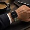 Elegani Alligator-Embossed Leather Watch Replacement Band Compatible with Apple Watch 49mm, Gray LAVT-GRY-49mm - alternate 2