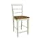 Whitewood Industries Rectangular Extension Dining Table W/ 4 Counter Height Stools, 36 in W, 30.1 in L, 48 in H, 5 K79-36RXT-27-S402-4 - alternate 3